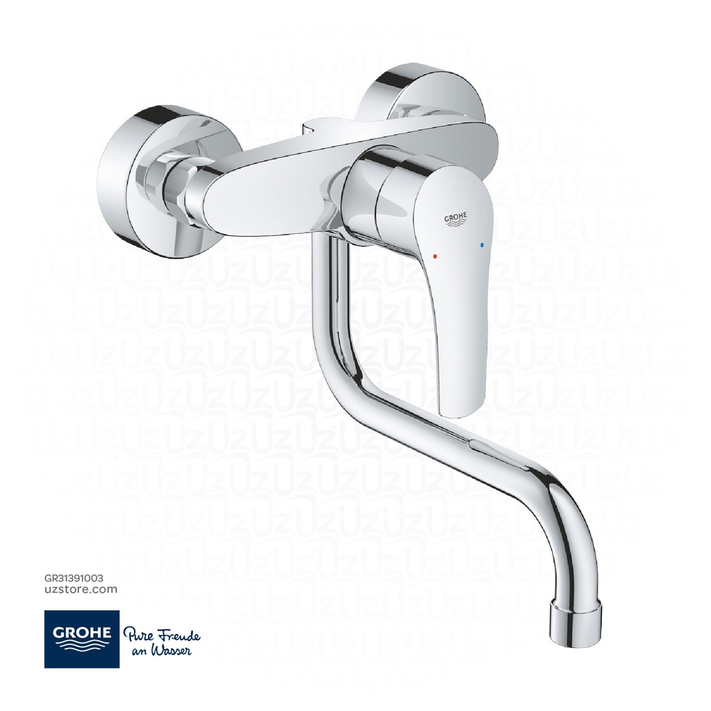 GROHE Eurosmart Single-lever sink mixer 1/2" , 31391003 , chrome