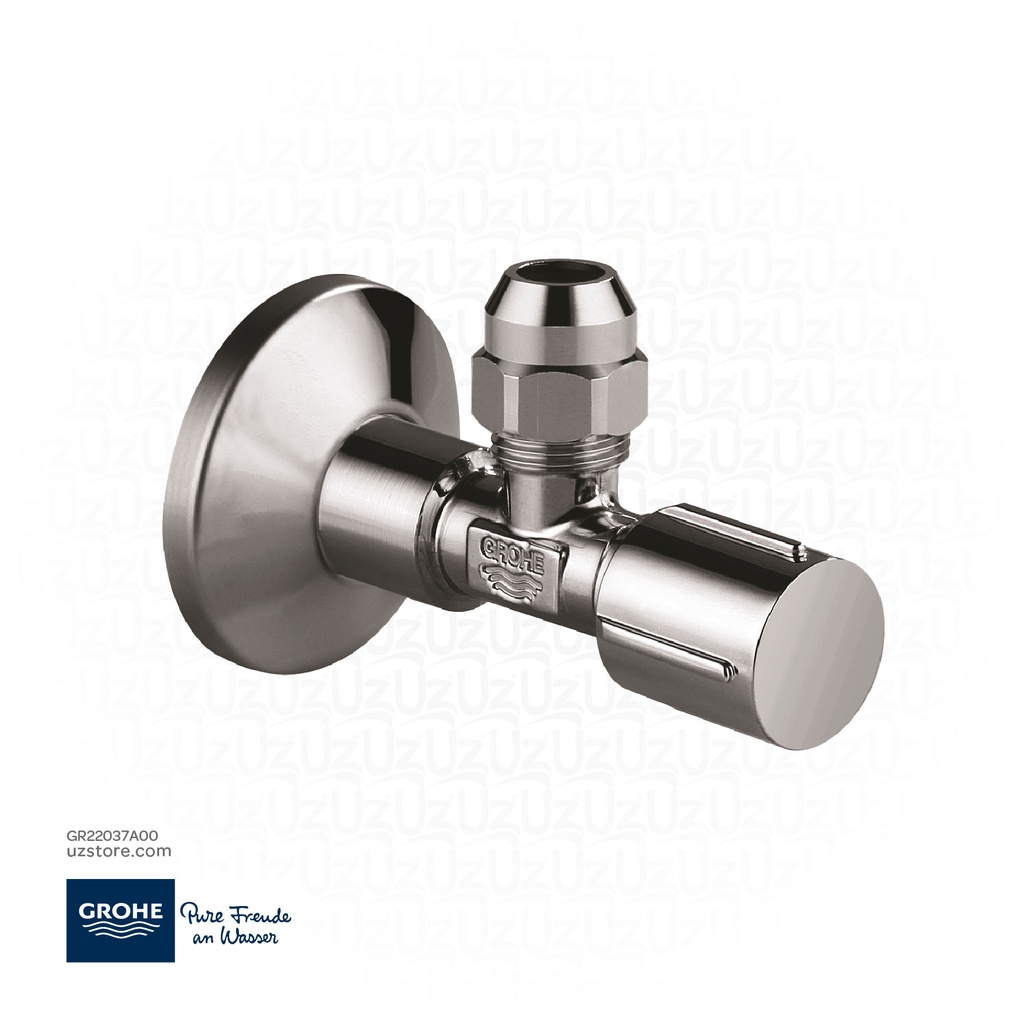 GROHE Angle valve 1/2" , 22037A00 , hard graphite