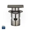 GROHE Plug incl. cup , 40565AL0 , brushed hard graphite