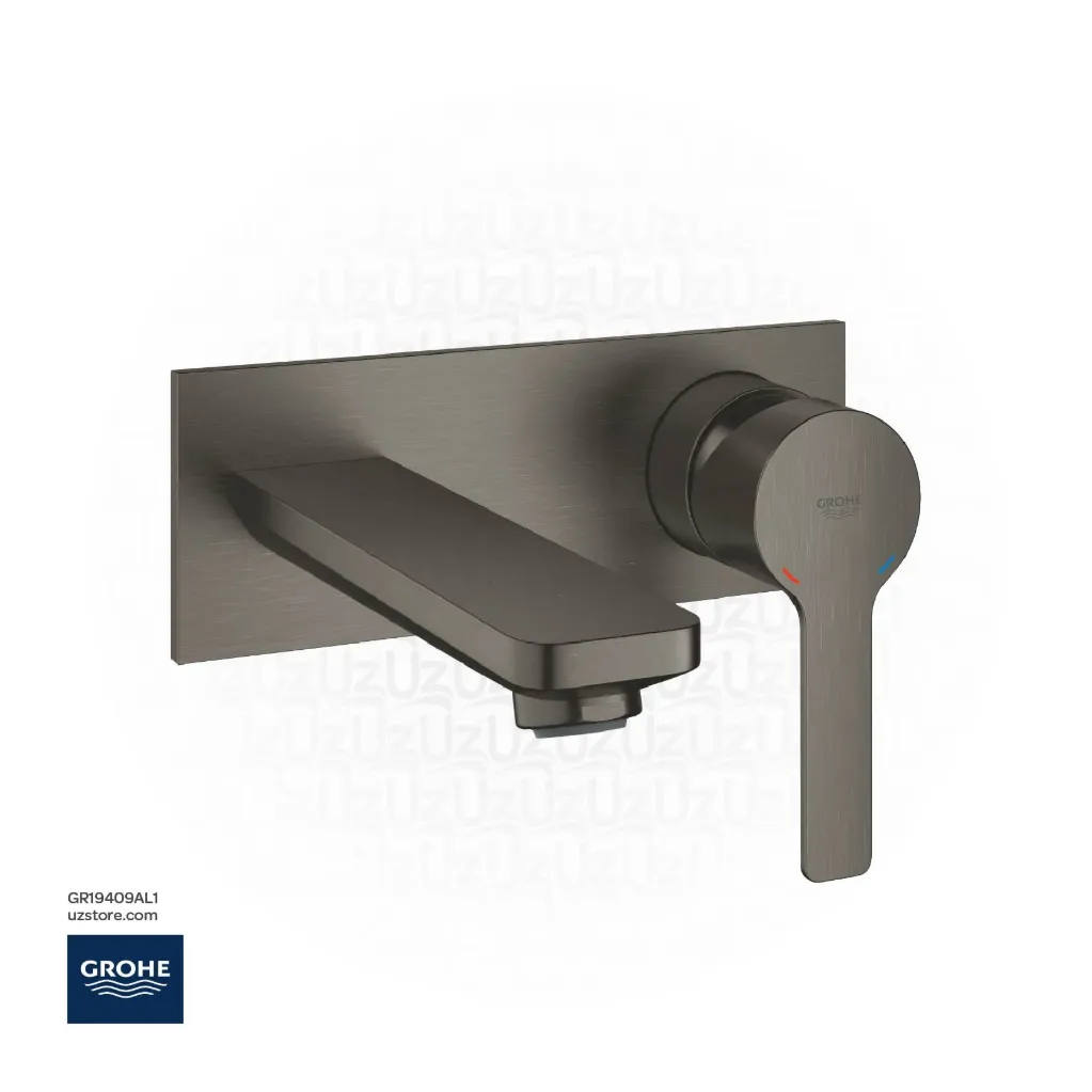 GROHE Lineare 2-hole basin mixer
M-Size , 19409AL1 , brushed hard graphite