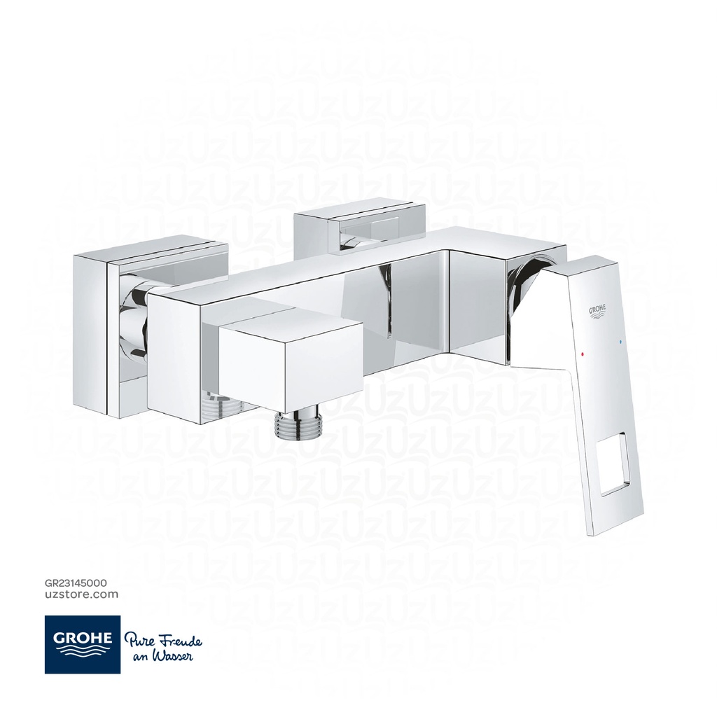 GROHE Eurocube Single-lever shower mixer 1/2" , 23145000 , chrome