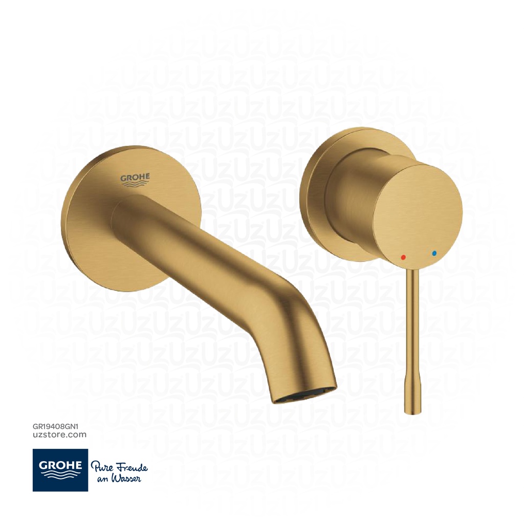 GROHE Essence 2-hole basin mixer
M-Size , 19408GN1 , brushed cool sunrise