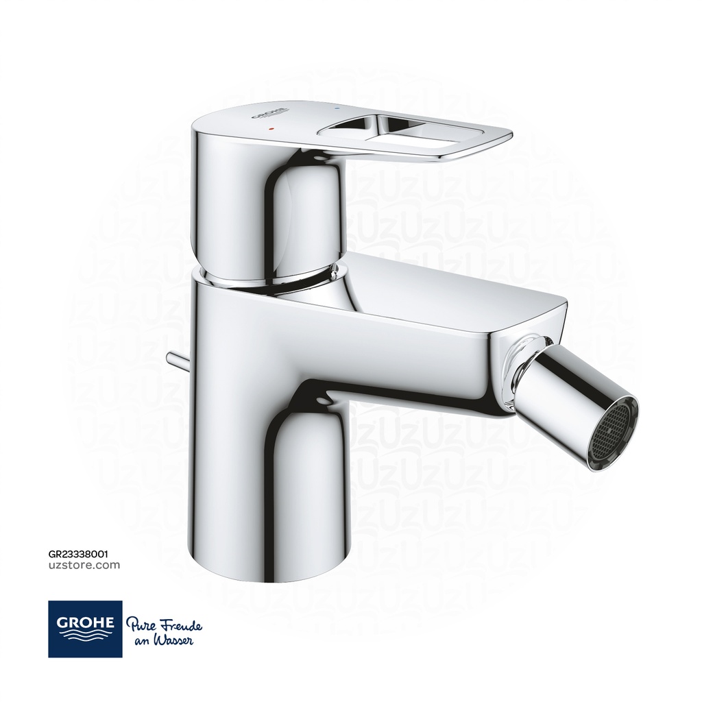 GROHE BauLoop Single-lever bidet mixer 1/2" , 23338001 , chrome