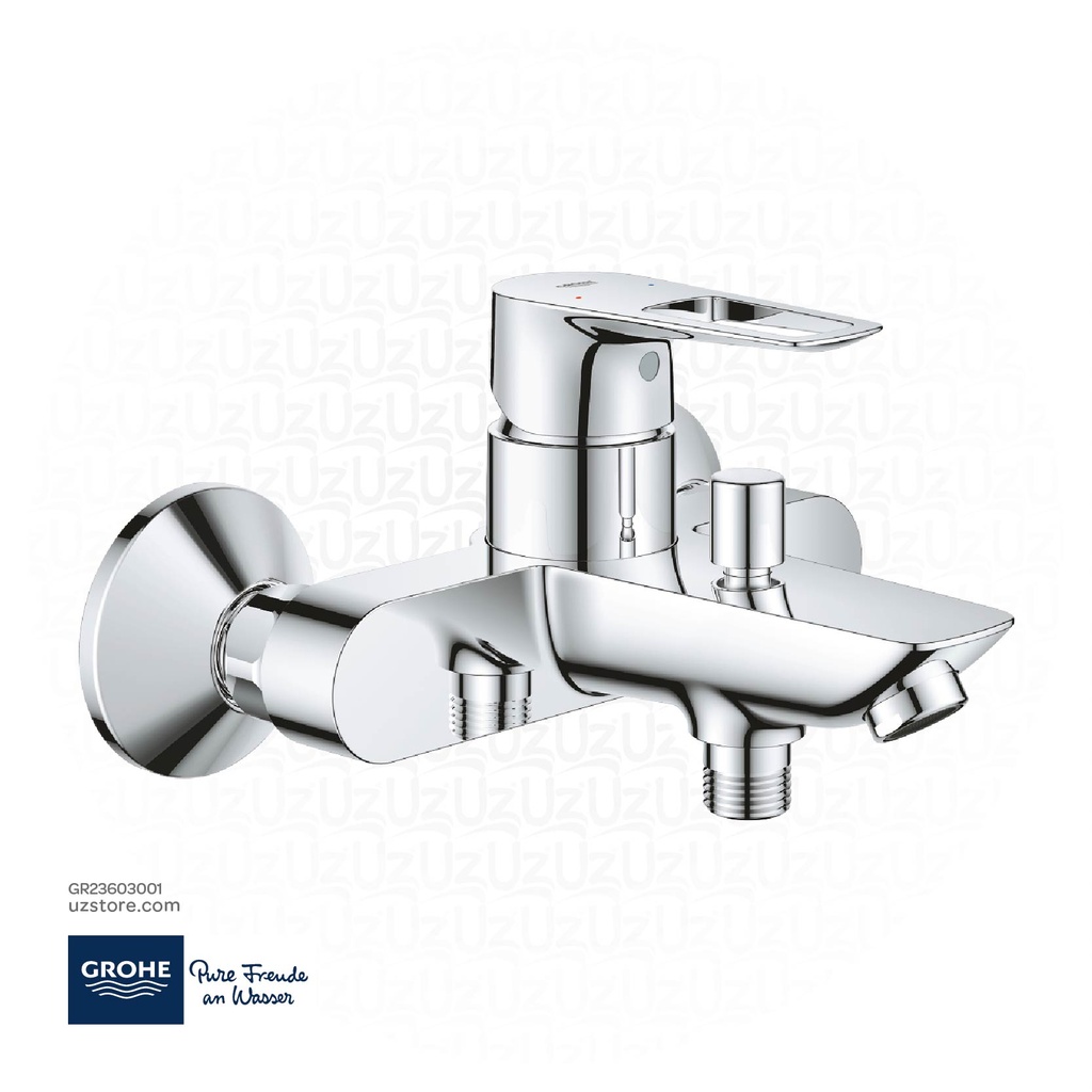 GROHE BauLoop Single-lever bath mixer 1/2" , 23603001 , chrome