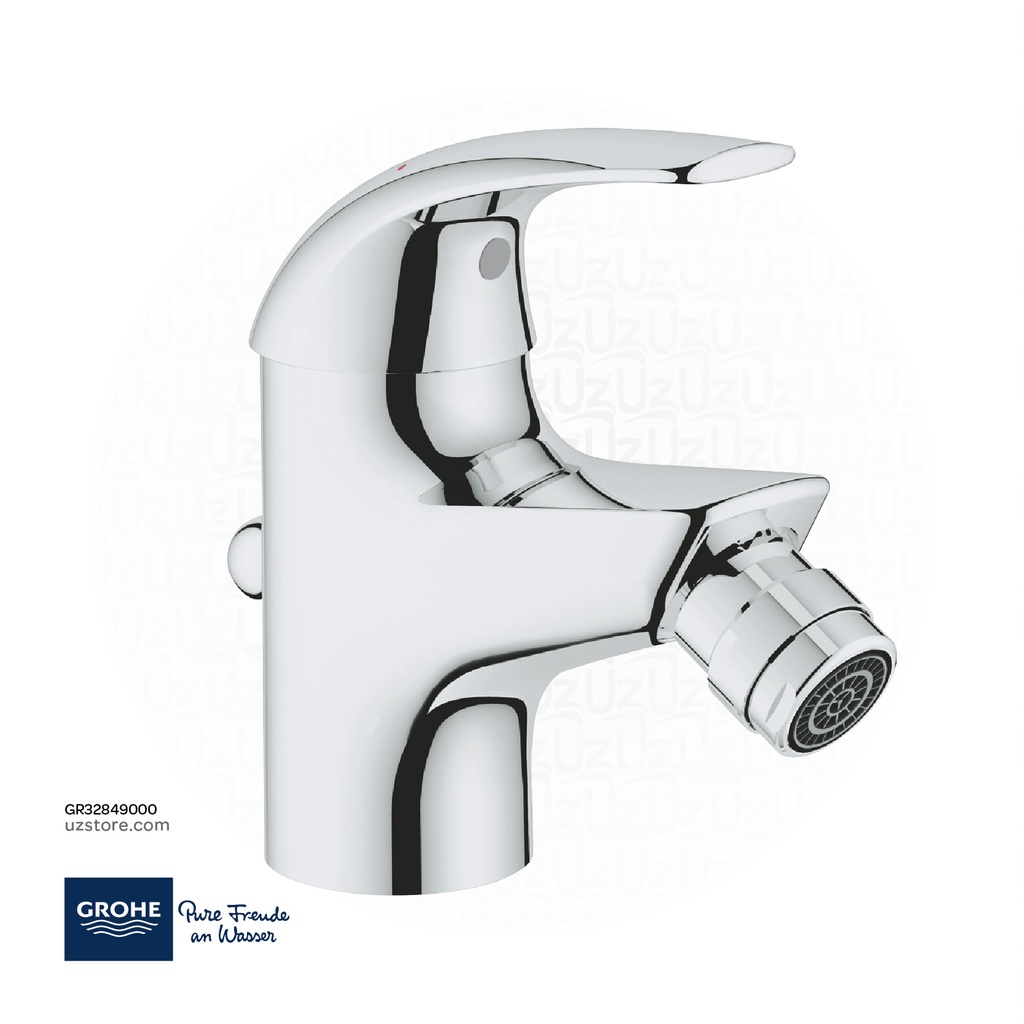 GROHE BauCurve Single-lever bidet mixer 1/2" , 32849000 , chrome