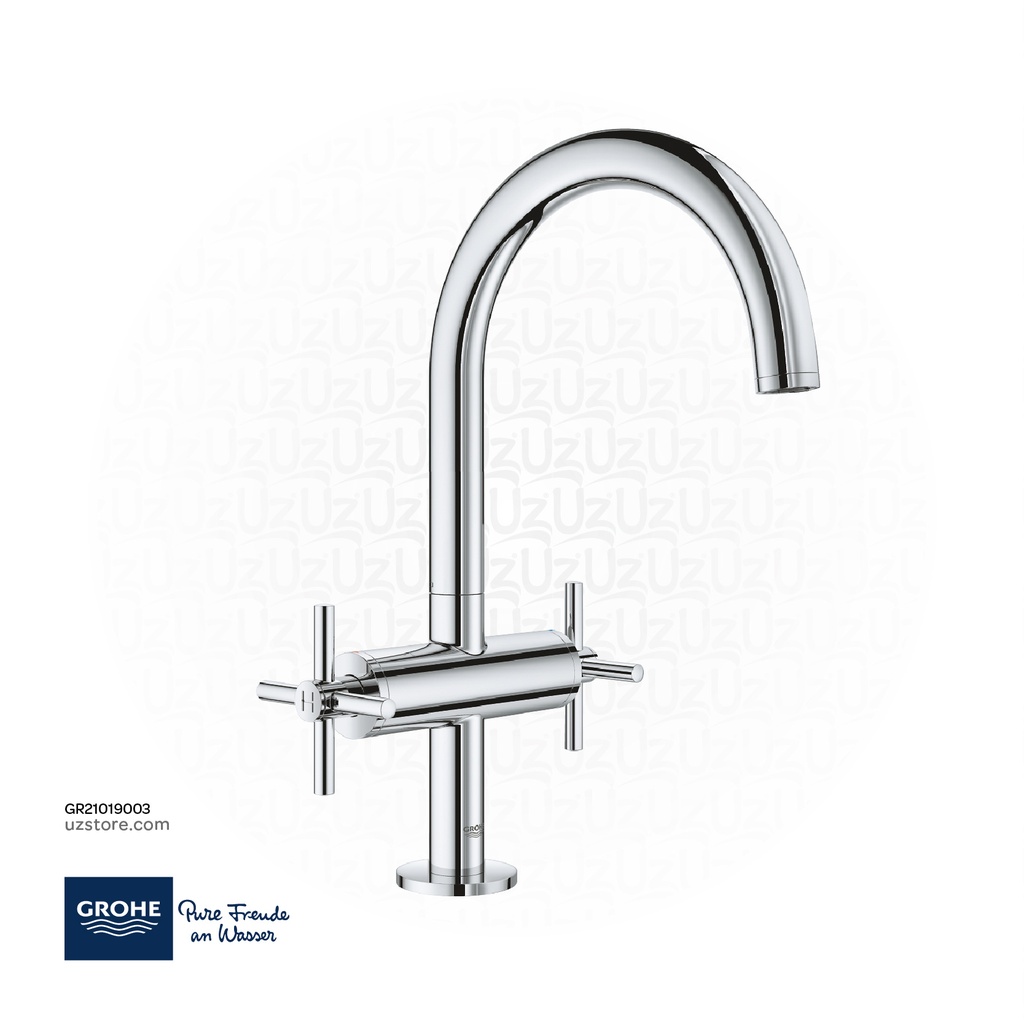GROHE Atrio Single-hole basin mixer 1/2"
L-Size , 21019003 , chrome