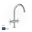 GROHE Atrio Single-hole basin mixer 1/2"
L-Size , 21019003 , chrome