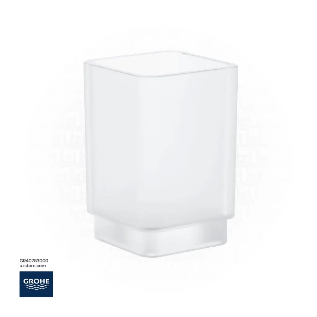 GROHE Selection Cube Glass , 40783000 , chrome