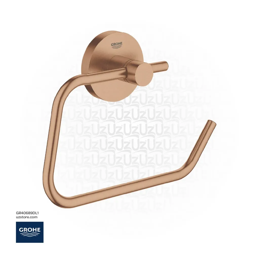GROHE Essentials Toilet paper holder , 40689DL1 , brushed warm sunset