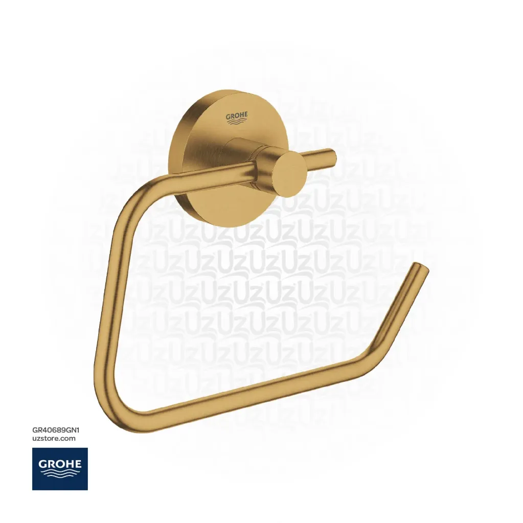 GROHE Essentials Toilet paper holder , 40689GN1 , brushed cool sunrise