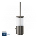 GROHE Atrio Toilet brush set , 40314AL3 , brushed hard graphite
