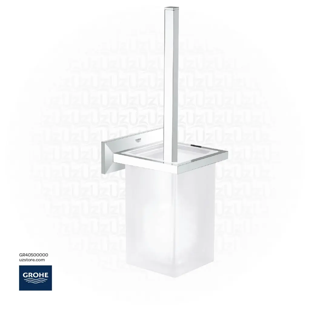GROHE Allure Brilliant Toilet brush set , 40500000 , chrome