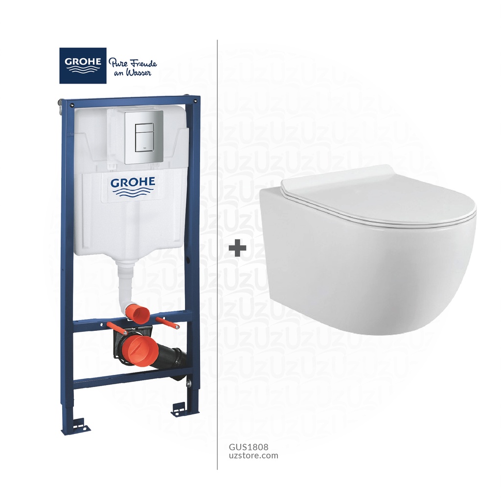 Concealed WC Bundle 808 (GROHE Rapid SL + WC Wall Hung)