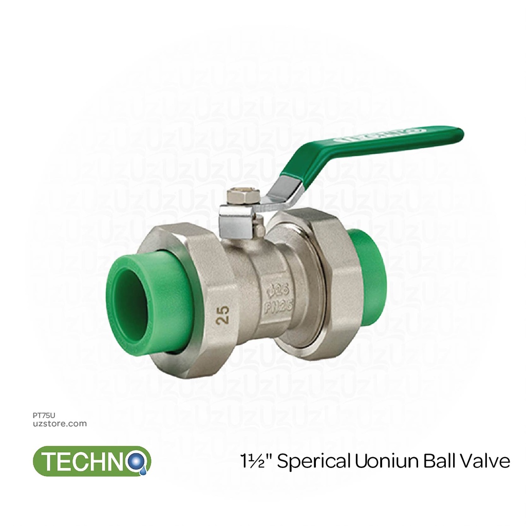 [PT75U] 1½" Sperical Uoniun Ball Valve ( Techno )
