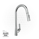 KLUDI RAK SINGLE LEVER SINK MIXER DN15 - PULL OUT RAK18072- 01