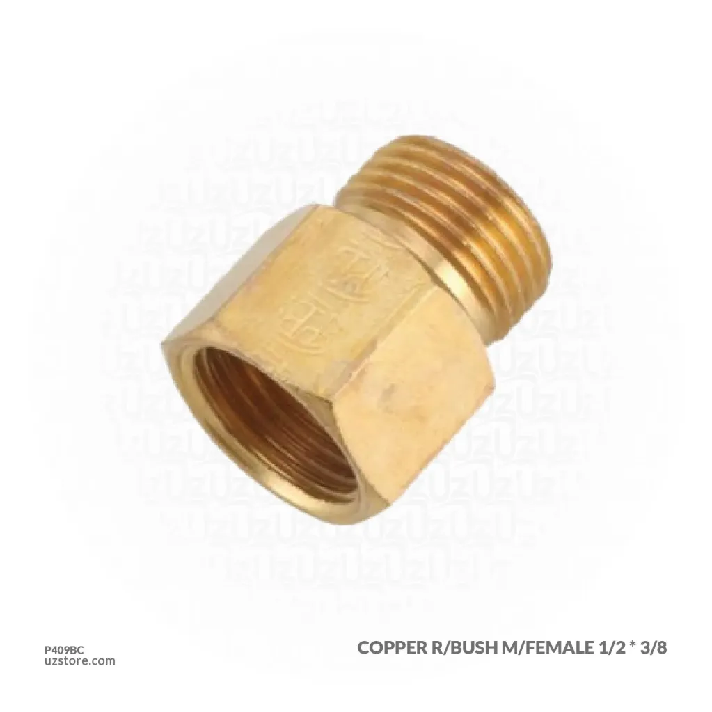 Copper R/BUSH M/Female 1/2 * 3/8