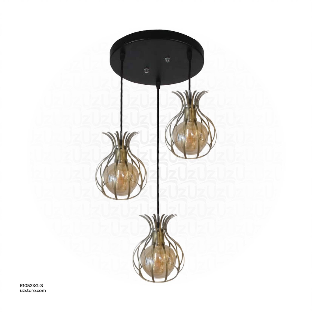Triple Pendant Light E27 8197/3