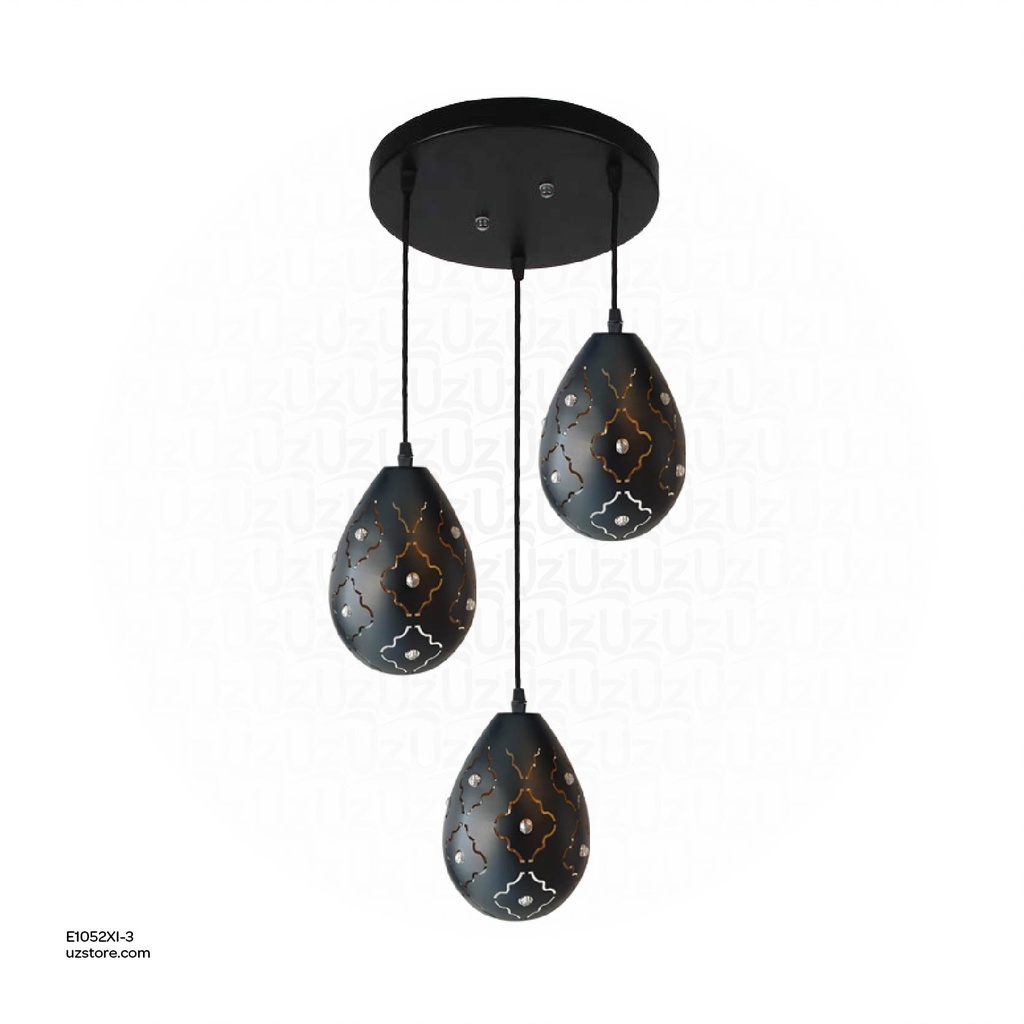 مصباح تعليق ثلاثي E27 7956/3