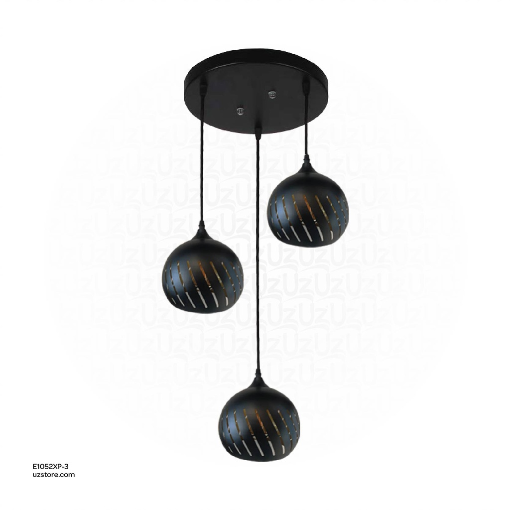 Triple Pendant Light E27 8073/3