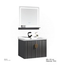 WashBasin Cabinet With led mirror RF-4923 dark grey  80*50*44 CM
