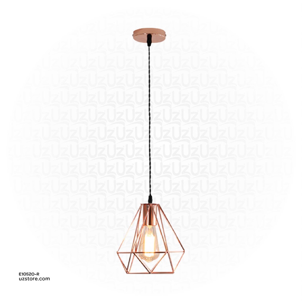 Rose Gold Diamond Pendant Light 7921/380 380*380