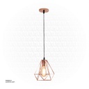 مصباح معلق 7921/380 ذهبي وردي 380*380