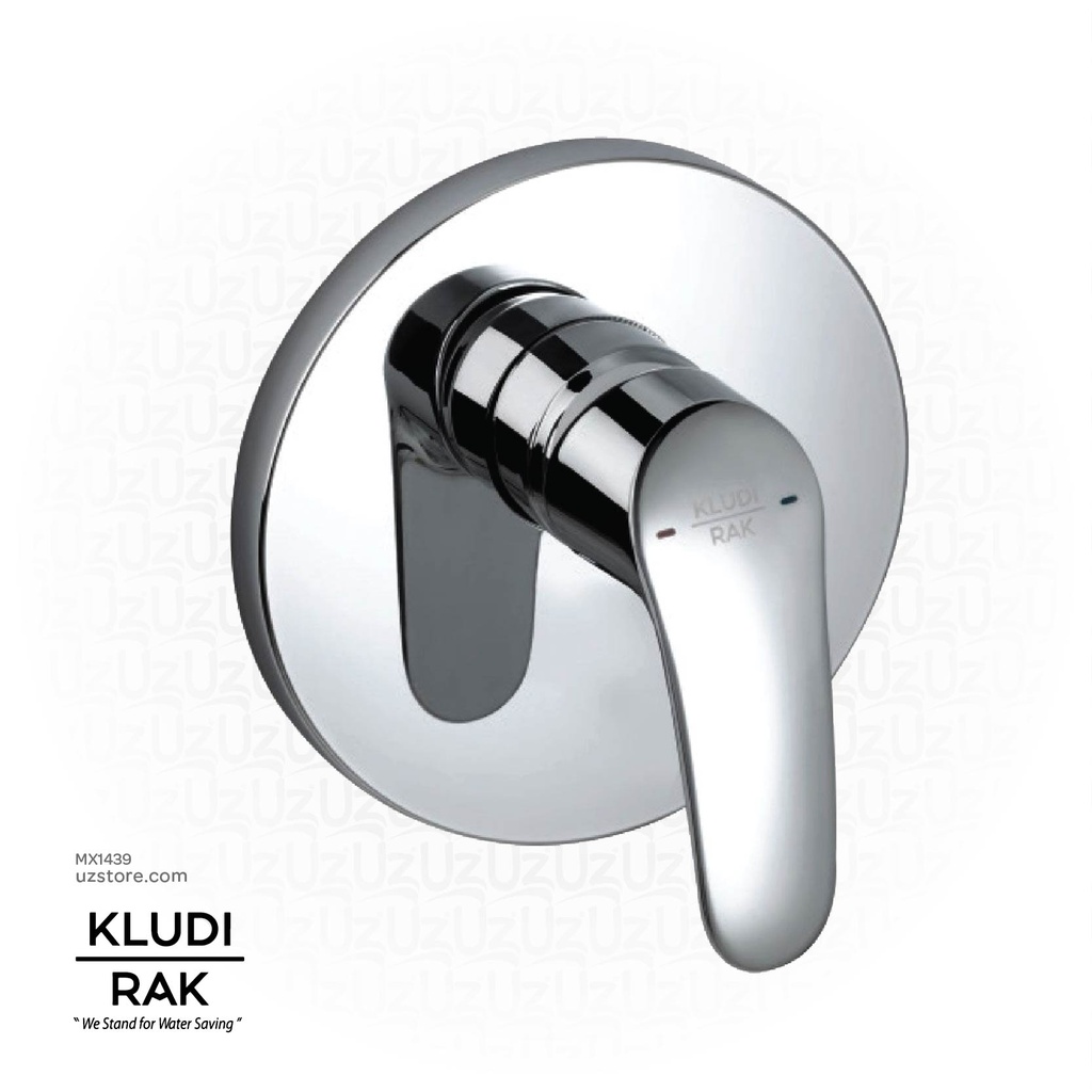 KLUDI RAK Concealed Single Lever Shower Mixer, 
Trim Set RAK17079