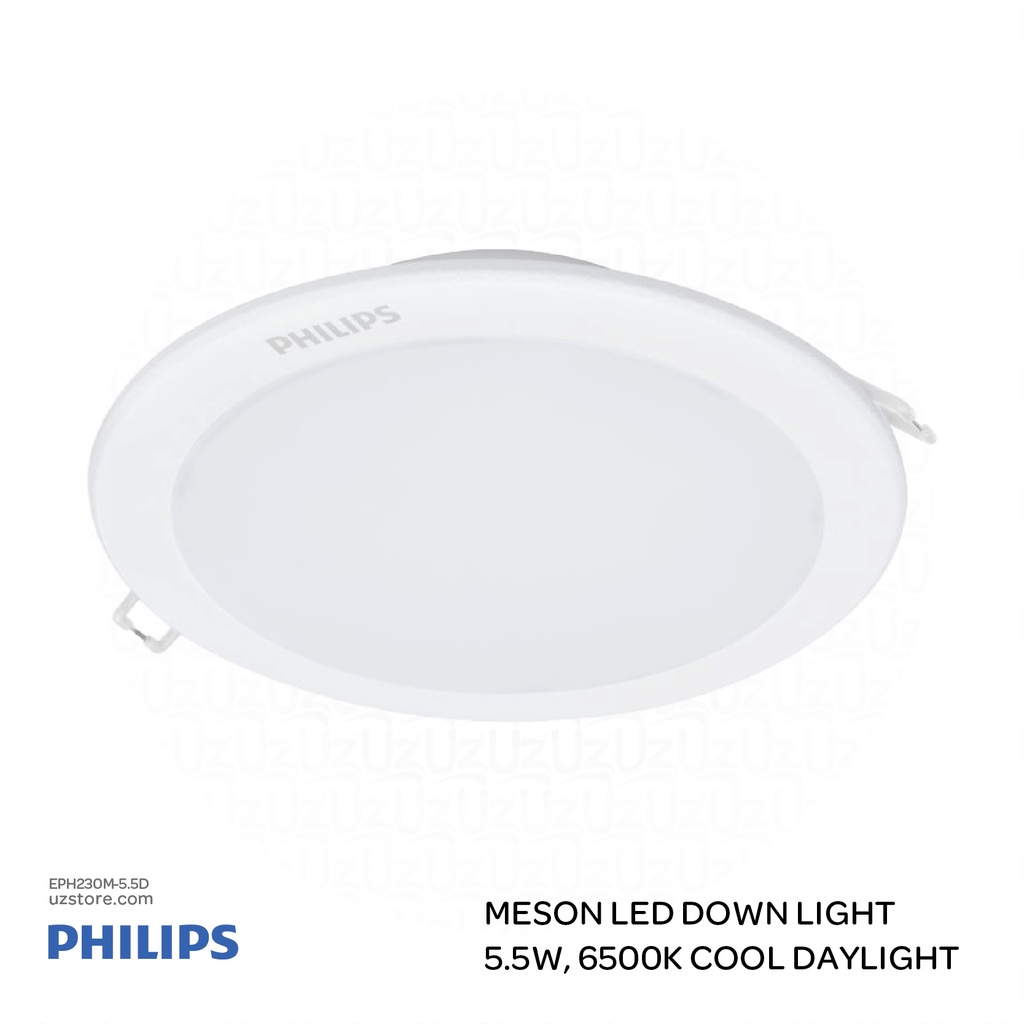 PHILIPS 59447 Meson LED Down Light 090 5.5W, 6500K Cool Daylight 929003285502