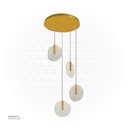 Chandelier 9635/4.GD Q40 H120 