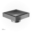 Drainex Stainless Steel 316 Grade Floor drain grating recessed / Tile in fill Drain with 2" outlet OMANITE 100 X 100 OMNT-S36-10-RCS