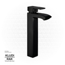 KLUDI RAK Single Lever Basin Mixer DN15 With Raised Base RAK14121-03.BK1 Black