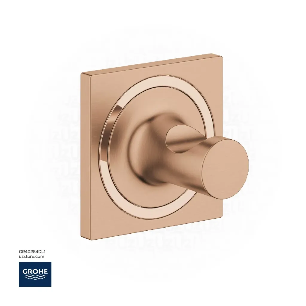 GROHE Allure Bathrobe hook , 40284DL1 , brushed warm sunset