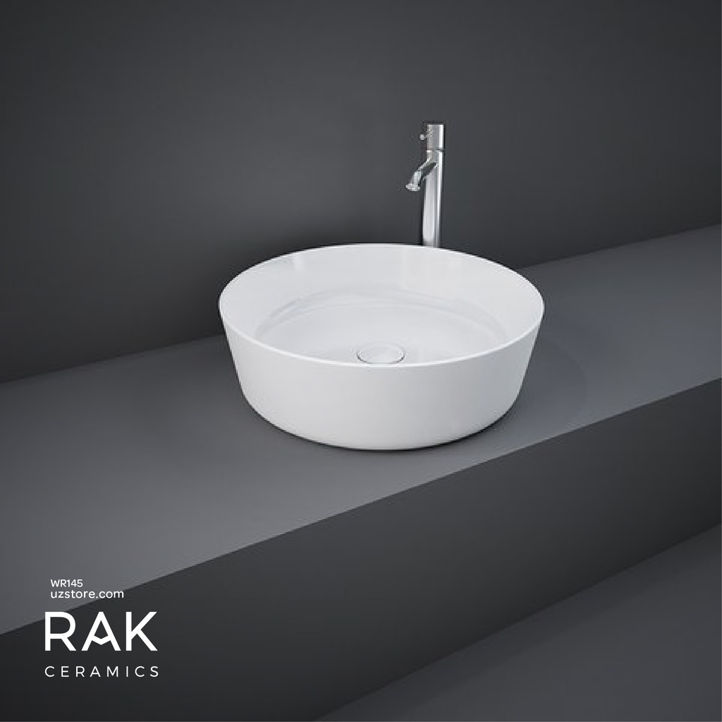 RAK Ceramic Feeling Counter top Wash Basin Round - FEECT4200AWHA