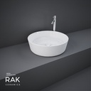 RAK Ceramic Feeling Counter top Wash Basin Round - FEECT4200AWHA