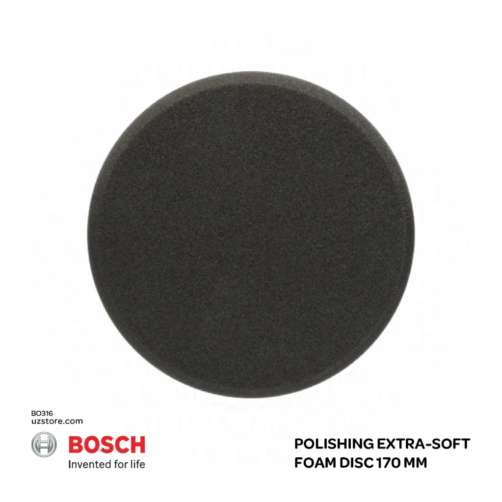 Bosch Polishing Extra-Soft Foam disc 170 mm