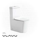 Vlavu Washdown one-piece toilet S-trap 250mm , UF seat cover 660x360x805mm CB.12.0005