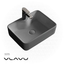 Vlavu Art basin Above counter mounting Grey  475*370*130mm CB. 18.003728