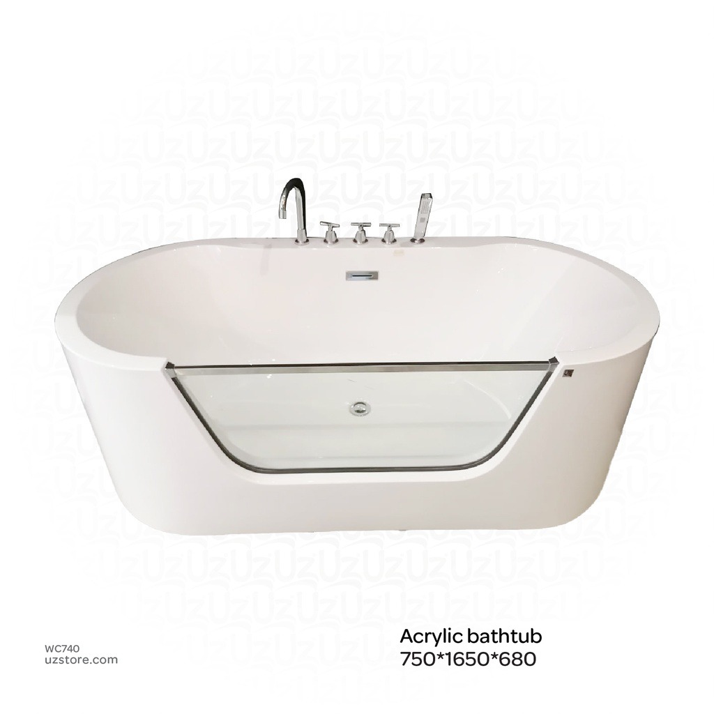 Acrylic bathtub  ZS-9199 750*1650*680