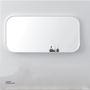 Mirror With PolyMarble Frame KZA-1720060 600*120*500