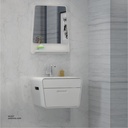 PolyMarble WashBasin, Mirror and Shelf KZA-1951060 600*450*400