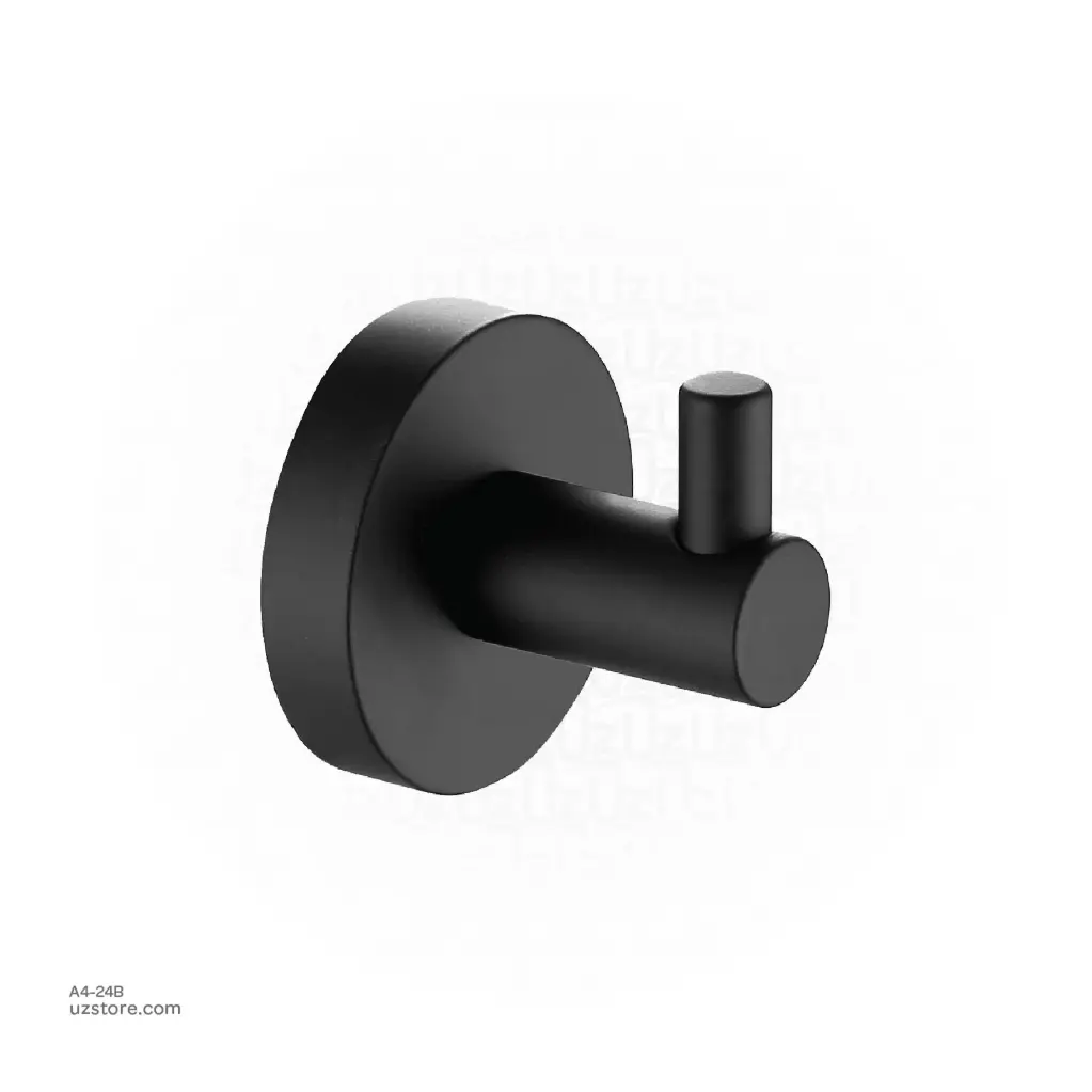 HD BLACK Brass Brass and stainless steel Clothes Hook JM31