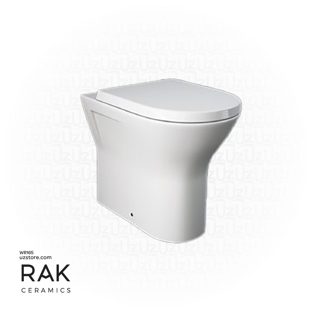 RAK Ceramic Back To Wall Water closet with Soft seat cover Resort RST19AWHA + YFG106C