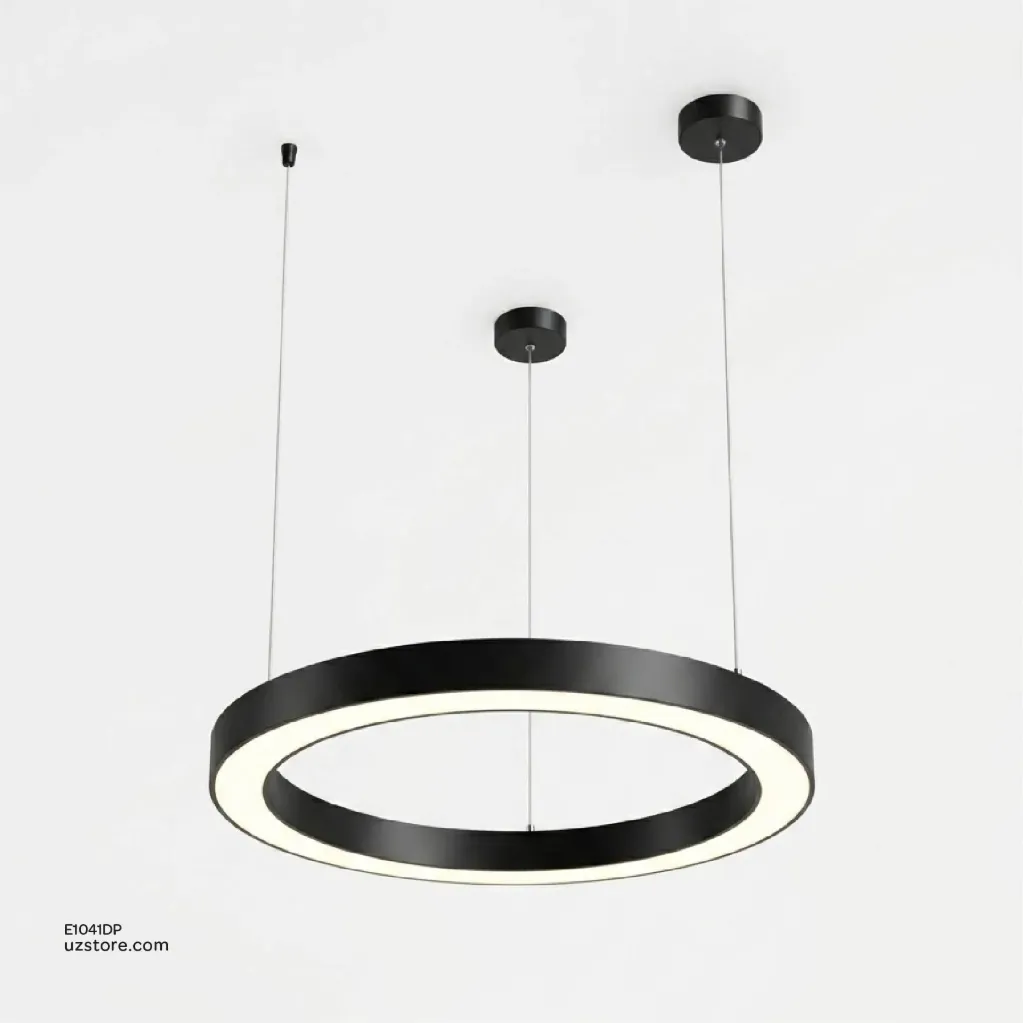 Chandelier light 4000K D600*H50MM 18W YC619 Matt Black
