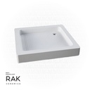 RAK Ceramic  SANIA DLX SHOWER TRAY  ACY. SH.TRAY DLX (90X90CM) 12CM side Height SH16AWHA