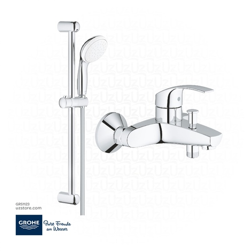 [GRS1123] GROHE Bundle 123 (Eurosmart  Shower Mixer + Shower Kit  )