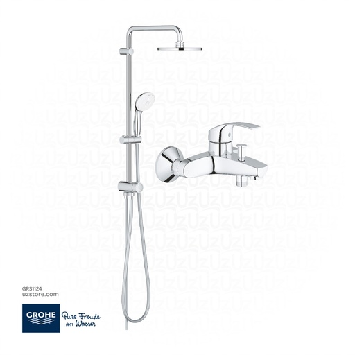 [GRS1124] GROHE Bundle 124 (Eurosmart  Shower Mixer + Rain Shower set  )