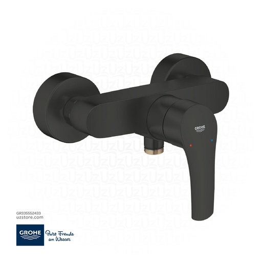 [GR335552433] GROHE Eurosmart Single-lever shower mixer 1/2" , 335552433 , matt black