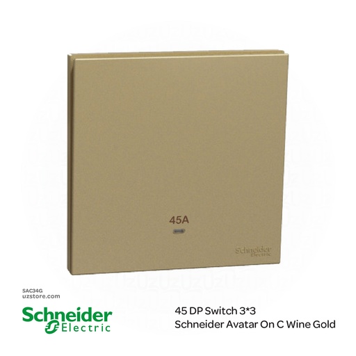 [SAC34G] 45 DP Switch 3*3 Schneider Avatar On C Wine Gold