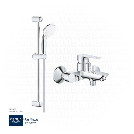 [GRS1126] GROHE Bundle 126 (BauEdge Shower Mixer + Shower set  ) 