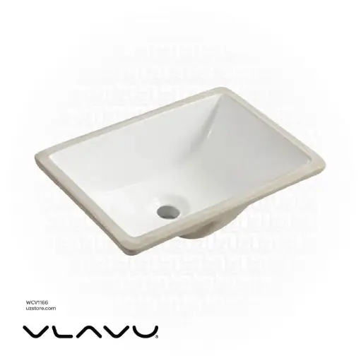 [WCV1166] Vlavu Under Counter Basin – 514×383×194mm, Glossy White – CB.19.0014